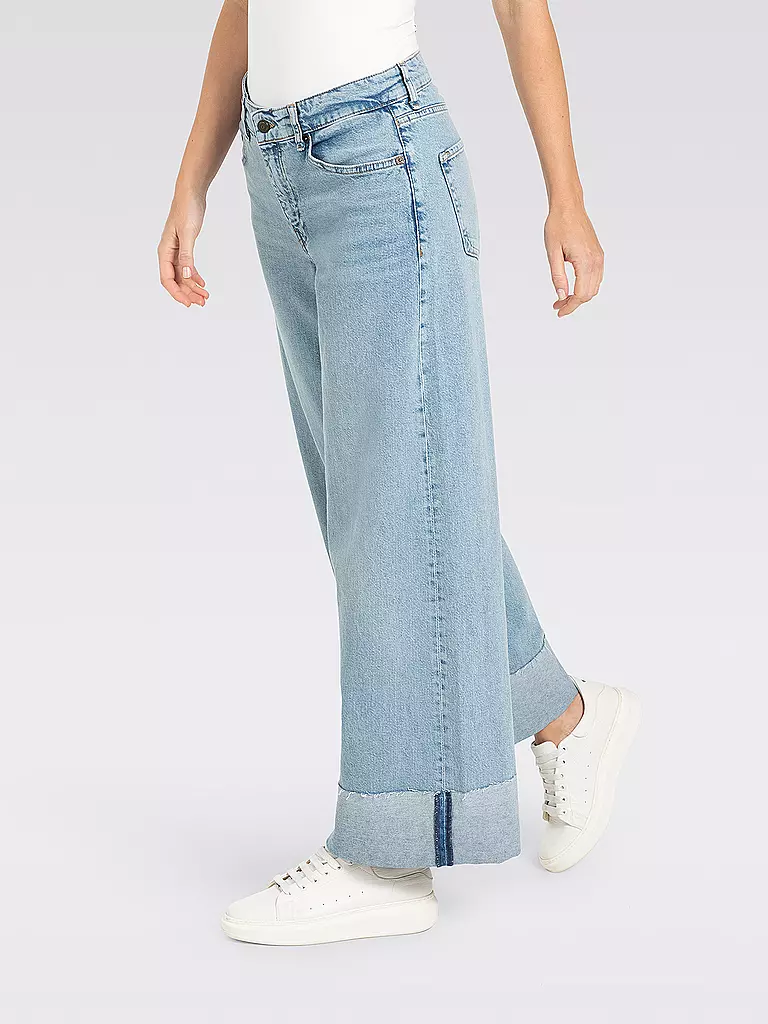 MAC | Jeans Straight Fit 7/8 NEVADA | Blu chiaro