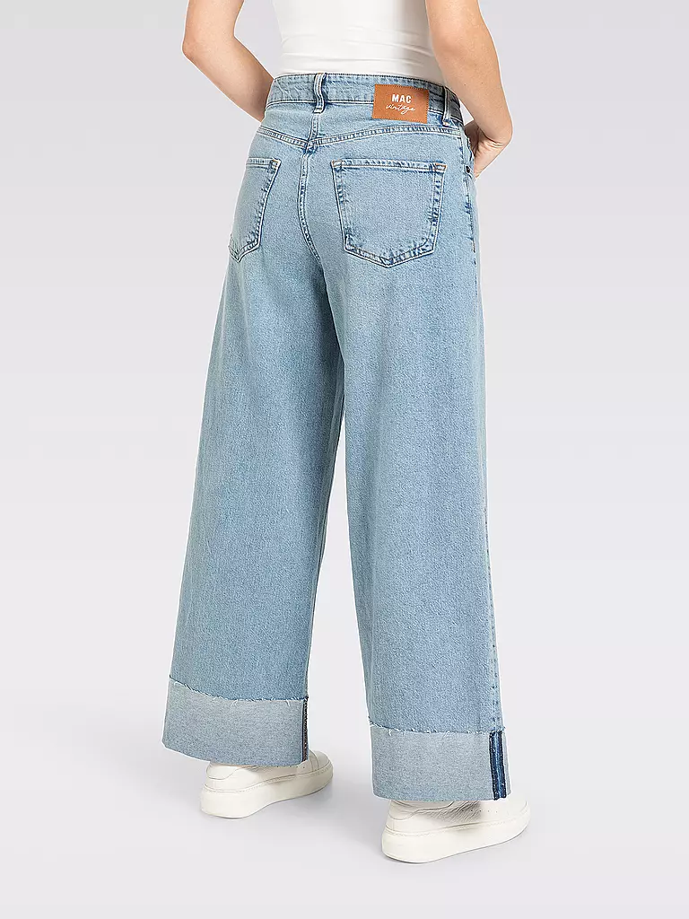 MAC | Jeans Straight Fit 7/8 NEVADA | Blu chiaro
