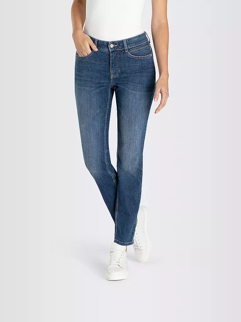 MAC | Jeans Straight Fit ANGELA | Blu