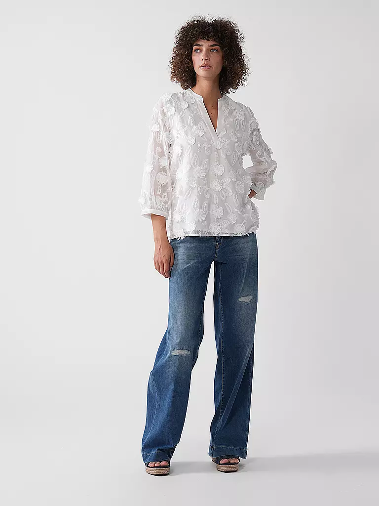 MAC | Jeans svasati RICH PALAZZO | Blu