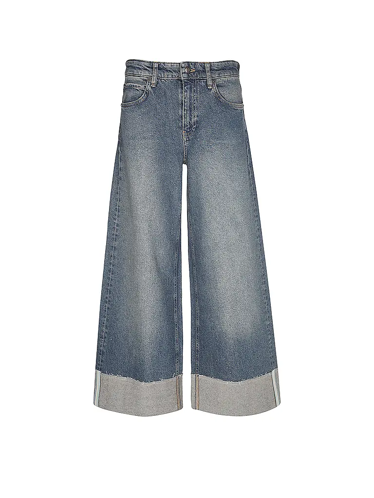 MAC | Jeans Wide Leg 7/8 NEVADA | Blu scuro