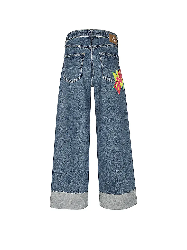 MAC | Jeans Wide Leg 7/8 NEVADA | Blu
