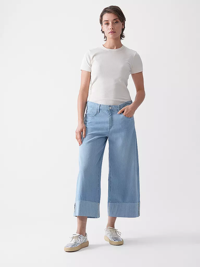 MAC | Jeans Wide Leg NEVADA | Blu chiaro