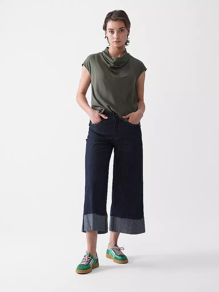 MAC | Jeans Wide Leg NEVADA | Blu scuro