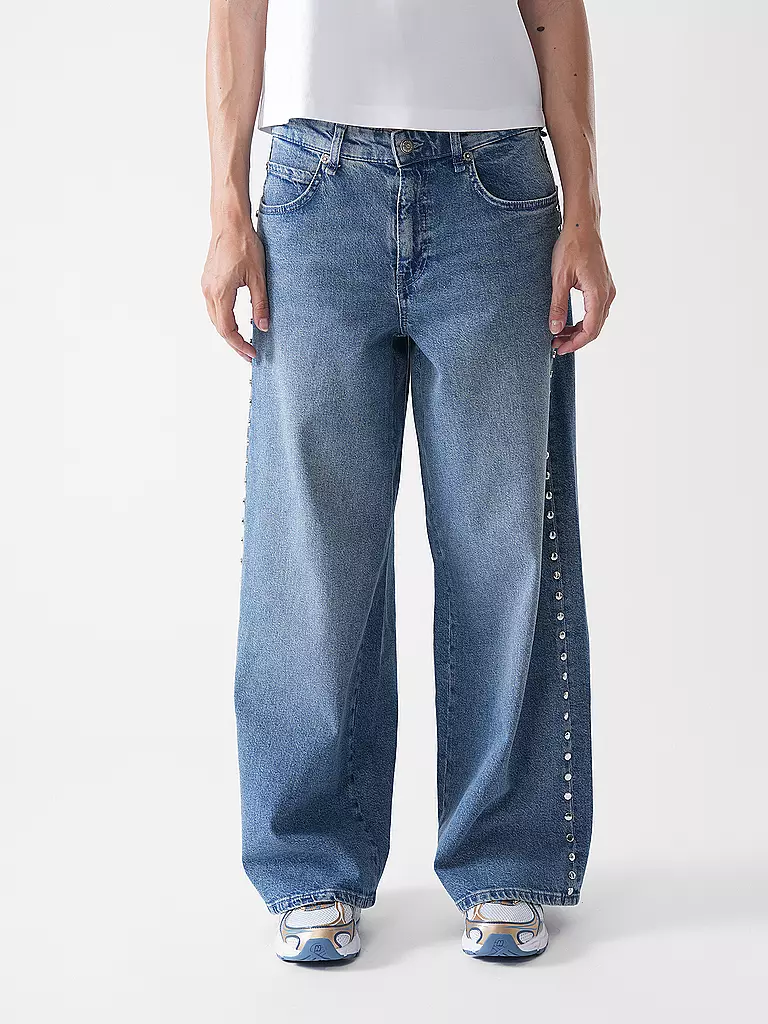MAC | Jeans Wide Leg NEVADA | Blu chiaro