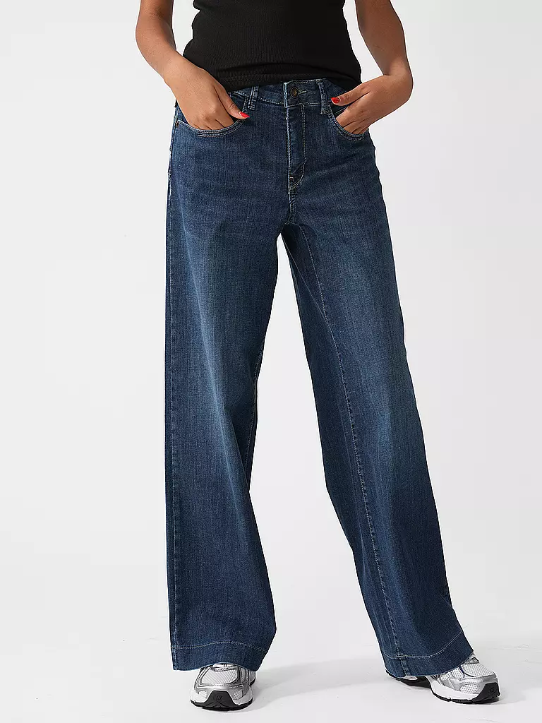 MAC | Jeans Wide Leg PALAZZO | Blu