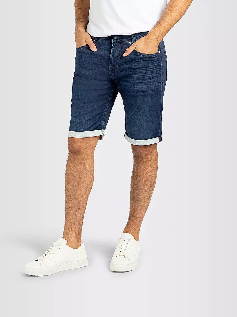 MAC | Jeansshorts | Blu scuro