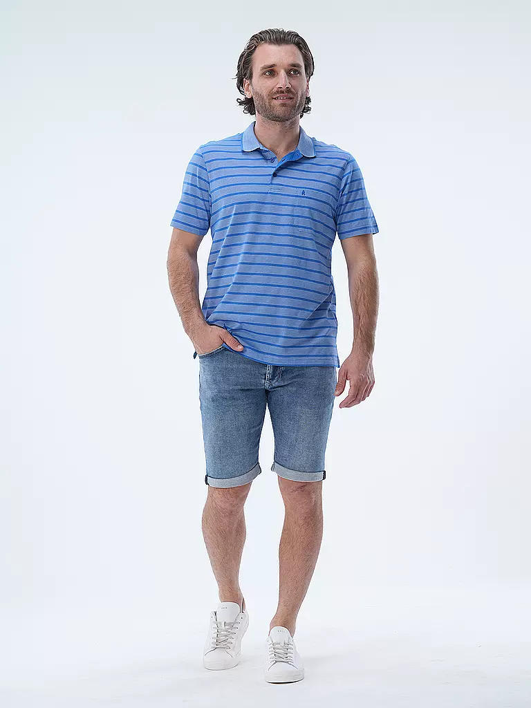 MAC | Jeansshorts | Blu chiaro