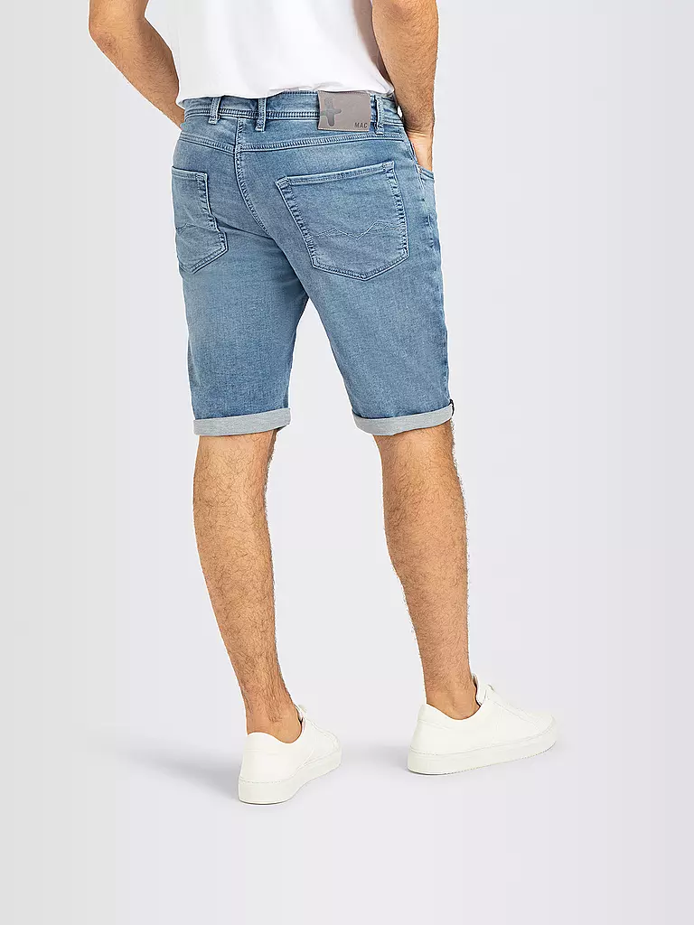 MAC | Jeansshorts | Blu chiaro