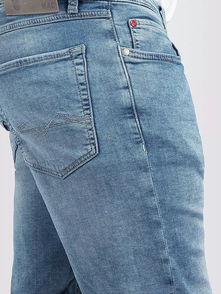 MAC | Jeansshorts | Blu chiaro