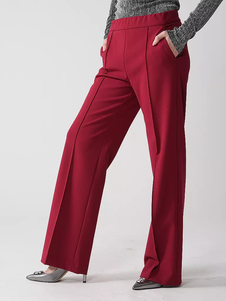 MAC | Marlenehose CHIARA  | Rosso scuro