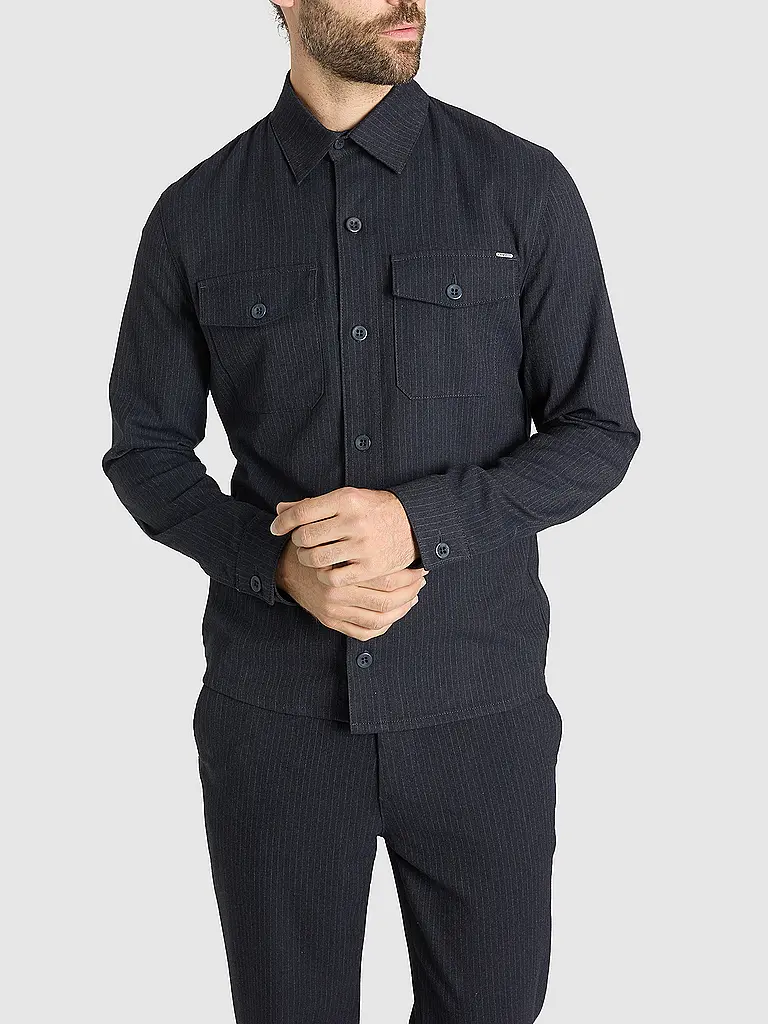 MAC | Overshirt | Blu scuro