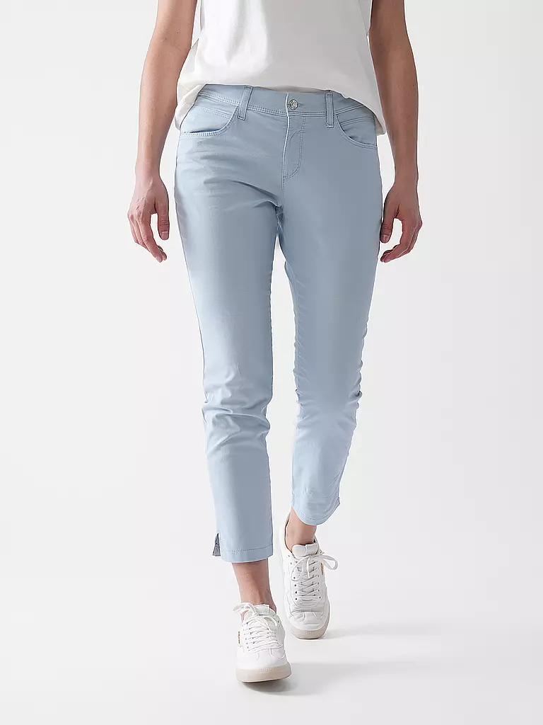 MAC | Pantaloni 7/8 Slim Fit | Blu chiaro
