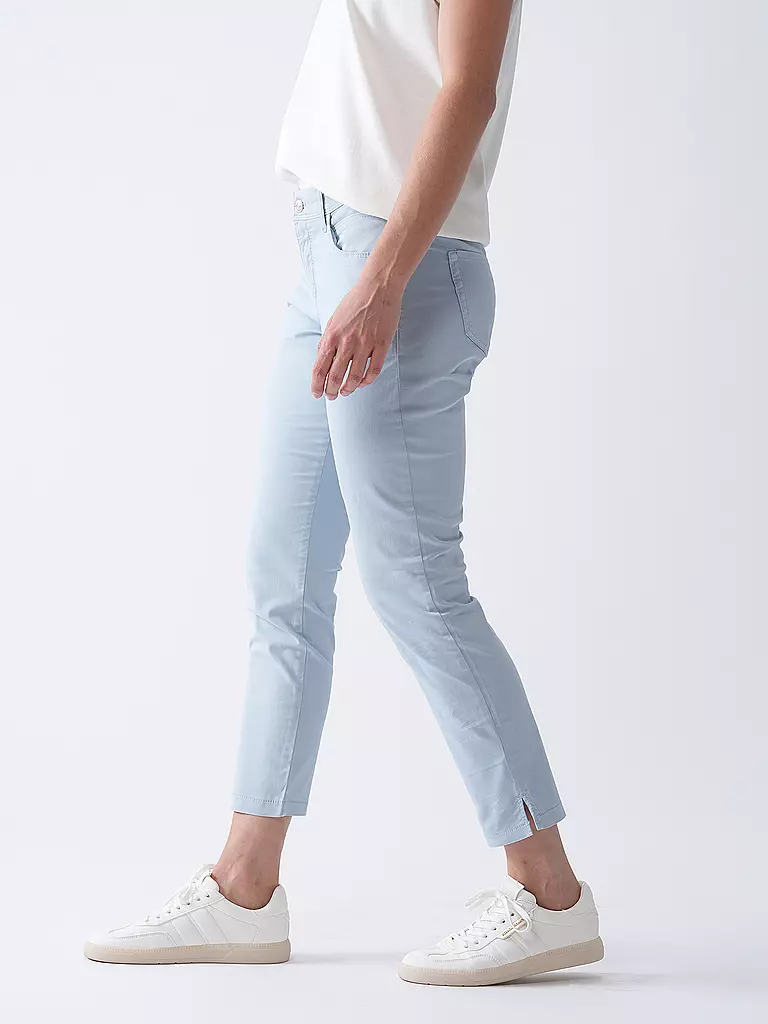 MAC | Pantaloni 7/8 Slim Fit | Blu chiaro