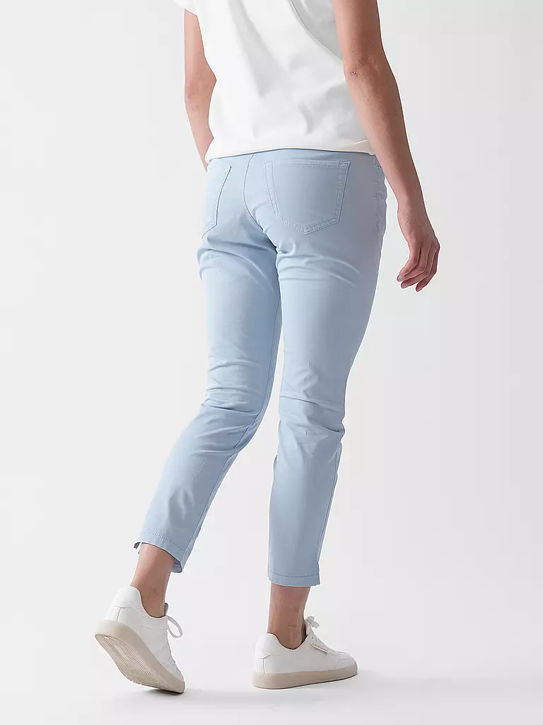 MAC | Pantaloni 7/8 Slim Fit | Blu chiaro