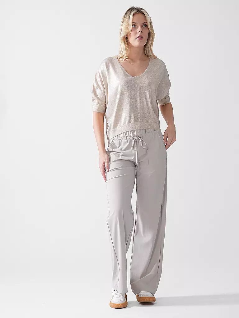 MAC | Pantaloni a zampa EASY | Crema