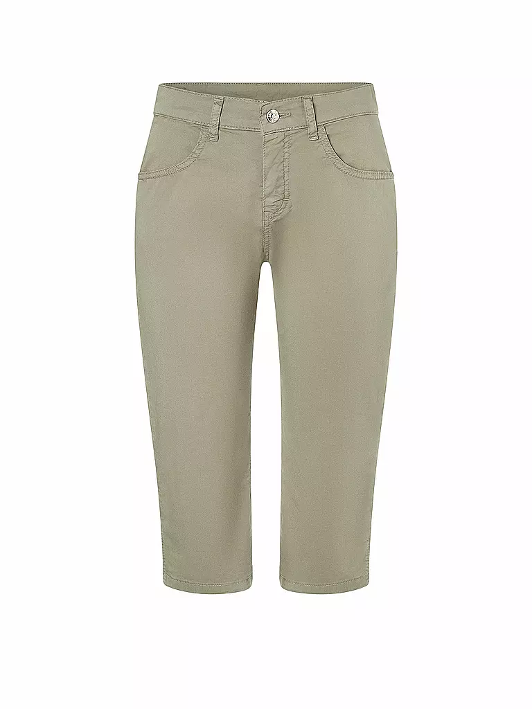 MAC | Pantaloni capri 3/4 | Oliva