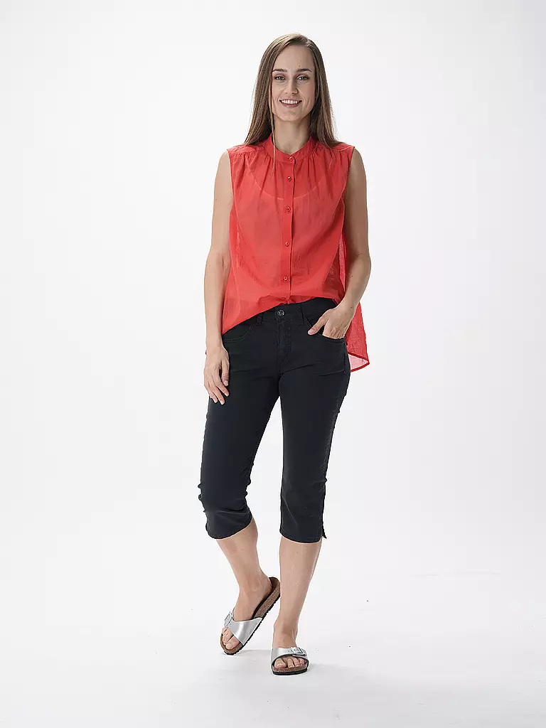 MAC | Pantaloni capri 3/4 | Blu scuro