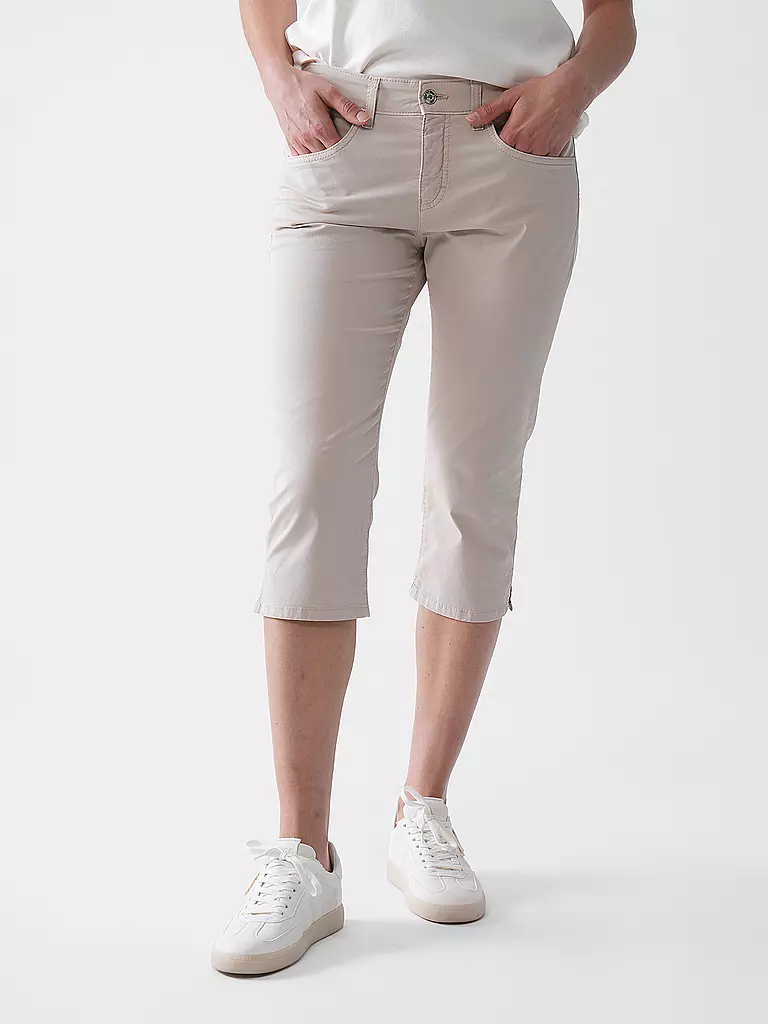 MAC | Pantaloni capri 3/4 | Beige