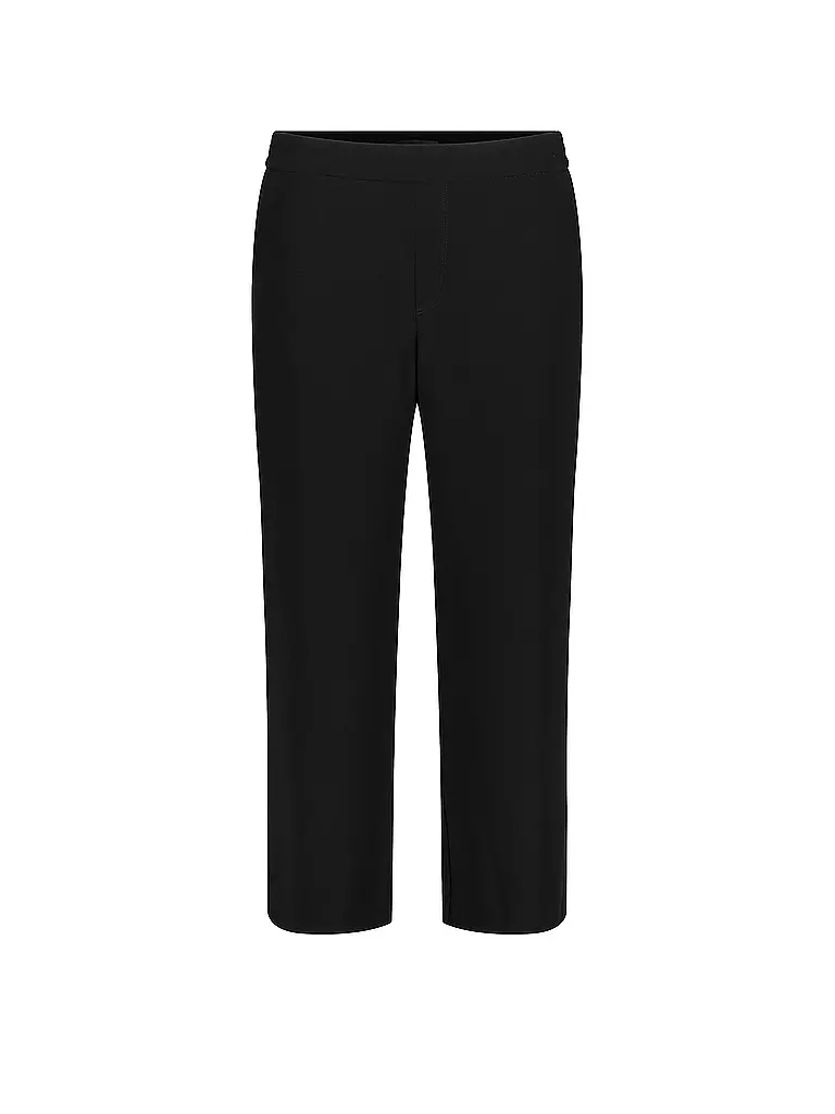 MAC | Pantaloni culotte cropped fit "Chiara" | Nero