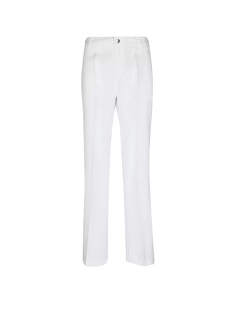 MAC | Pantaloni di lino NORA | Bianco