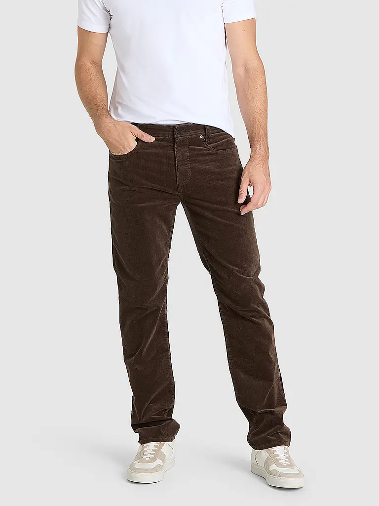 MAC | Pantaloni in velluto a coste ARNE | Marrone