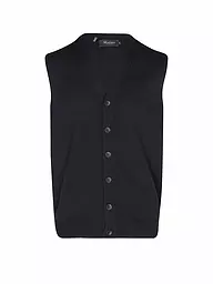MAERZ | Gilet in maglia | Blu scuro