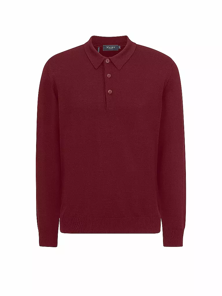 MAERZ | Polo-Pullover | Rosso