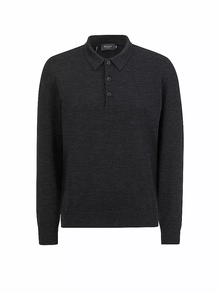 MAERZ | Polo-Pullover | Grigio