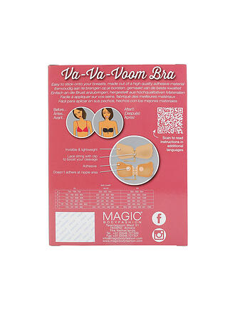 MAGIC BODYFASHION | Va-Va-Voom Push-up Adesivo (Nero)