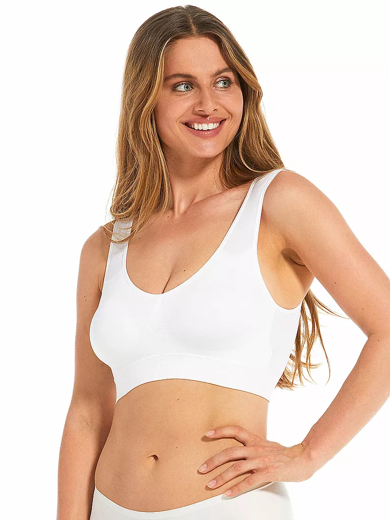 MAGIC BODYFASHION | Bustier - Reggiseno Comfort (Bianco) | Bianco
