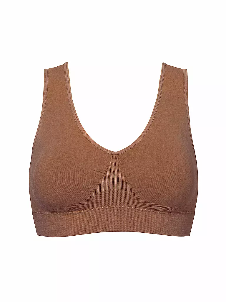 MAGIC BODYFASHION | Bustier Comfort Bra Bamboo Mocha | Marrone