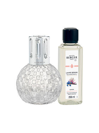 MAISON BERGER PARIS | Lampada Berge Falcon-Set 250ml DISCO TRASPARENTE Lilflora