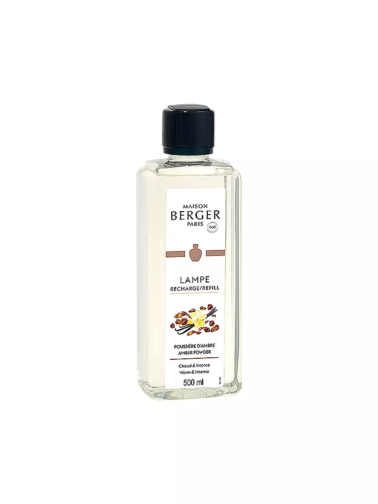 MAISON BERGER PARIS | Ambra Cipriata - Fragranza per Lampe Berger 500ml | Trasparente