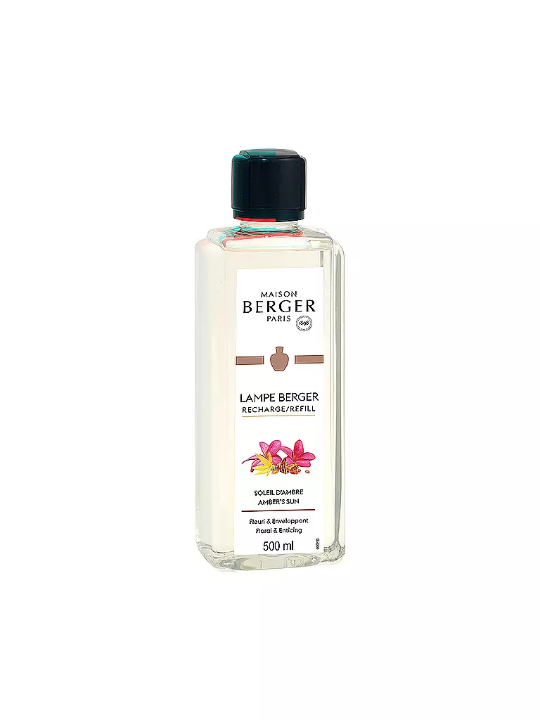 MAISON BERGER PARIS | Ambra Solare - Fragranza Lampe Berger 500 ml | Trasparente