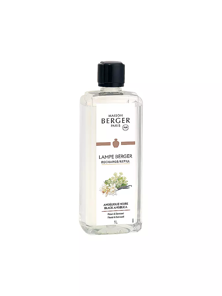 MAISON BERGER PARIS | Angélique Noire - Profumo per Lampe Berger 1000ml | Trasparente