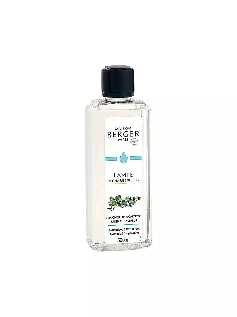 MAISON BERGER PARIS | Eucalipto Fresco - Fragranza Lampe Berger 500 ml | Trasparente