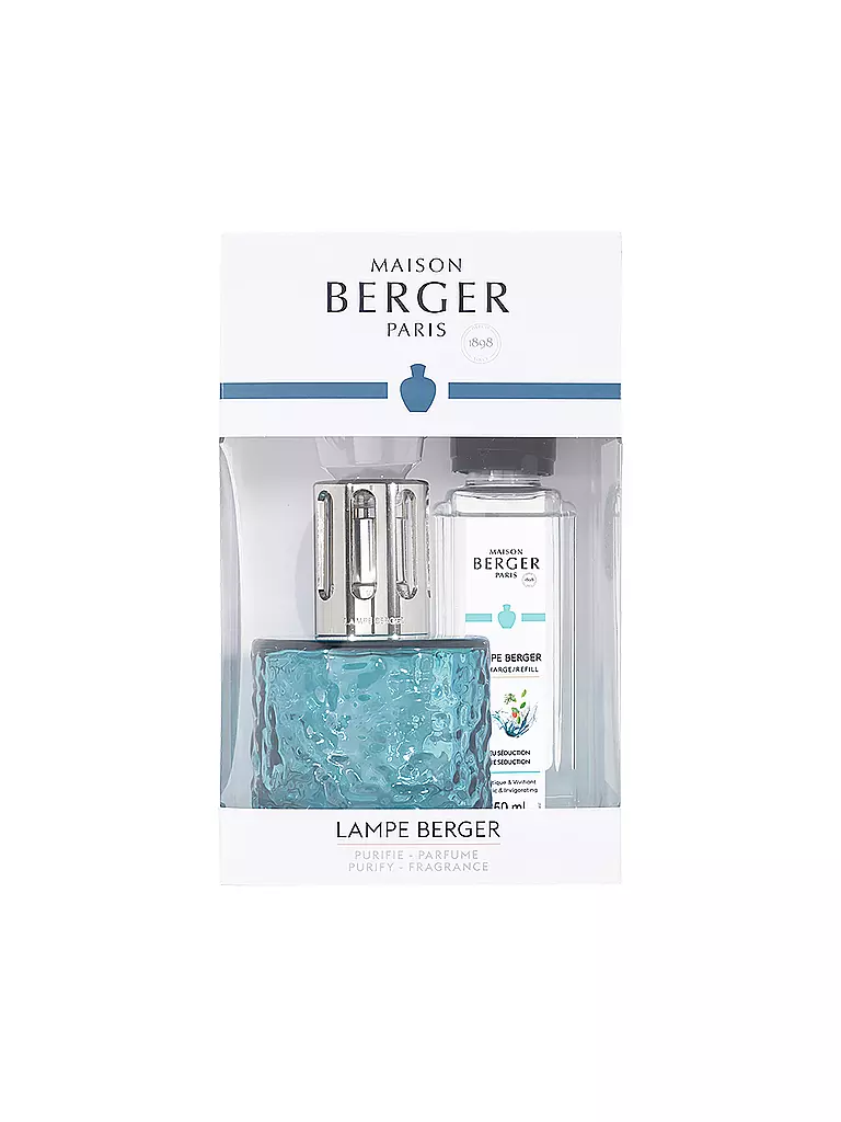 MAISON BERGER PARIS | Lampe Berger Set MIRAGE BLEUE +250ml Blue Seduticati | Blu