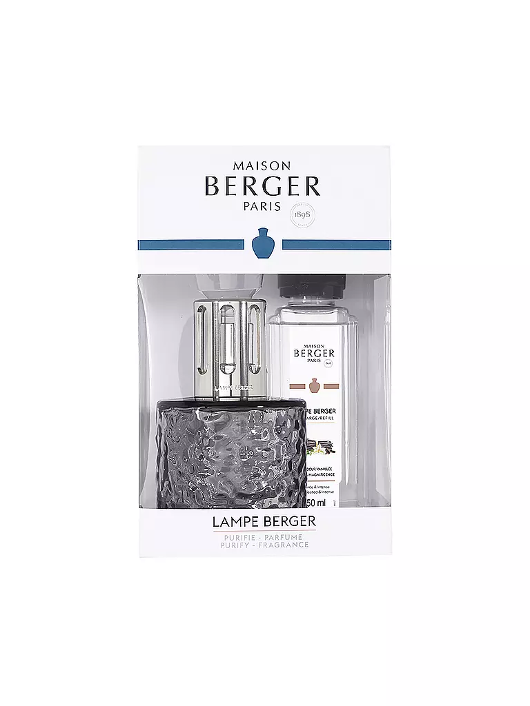 MAISON BERGER PARIS | Lampe Berger Set MIRAGE NOIRE +250ml Splendeur Vanil | Grigio
