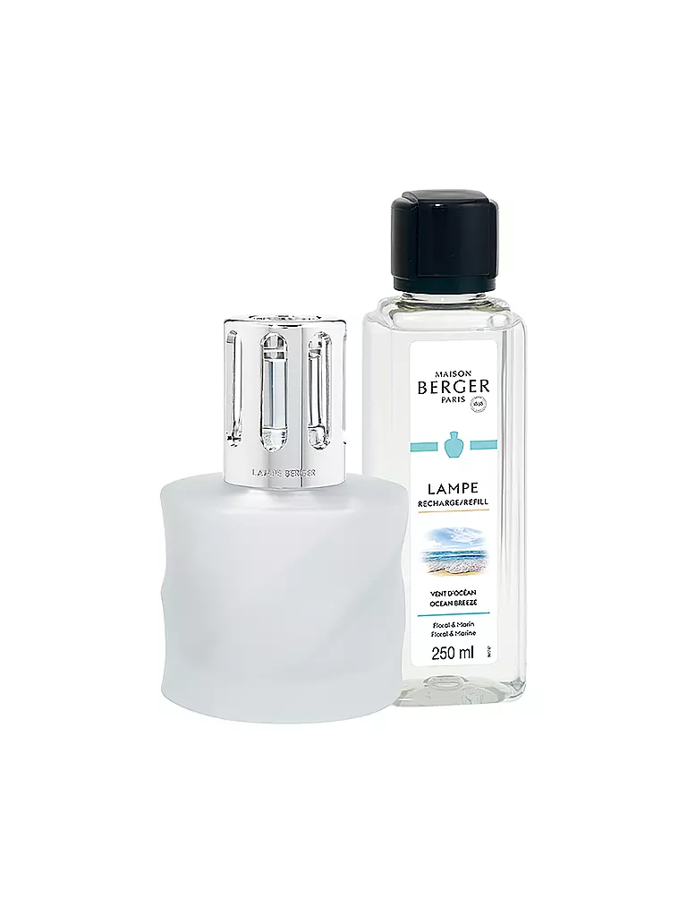 MAISON BERGER PARIS | Set Flacone Spirale Givree 250ml Vent de Ocean | Grigio chiaro