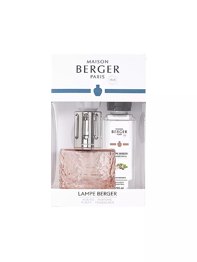 MAISON BERGER PARIS | Set Lampe Berger MIRAGE BLEUE +250ml Home Sweet Home | Rosa