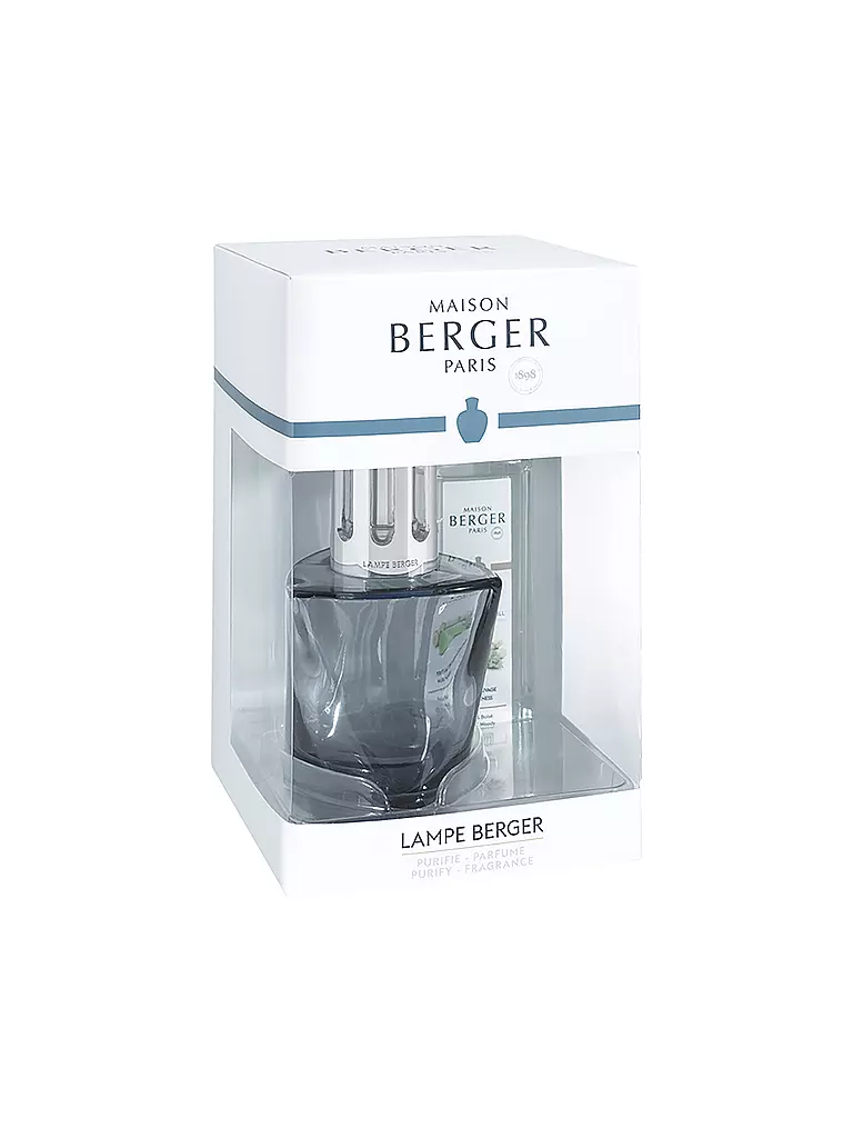MAISON BERGER PARIS | Set Lampe Berger TERRA Noir 250ml Terre Sauvage | Grigio