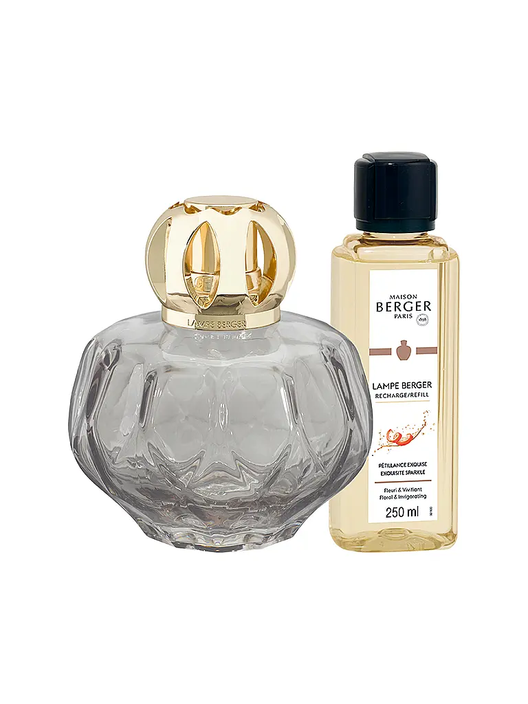 MAISON BERGER PARIS | Set profumo Falcon 250ml ROSALIE Grise Exquisite Sparkle | Grigio chiaro