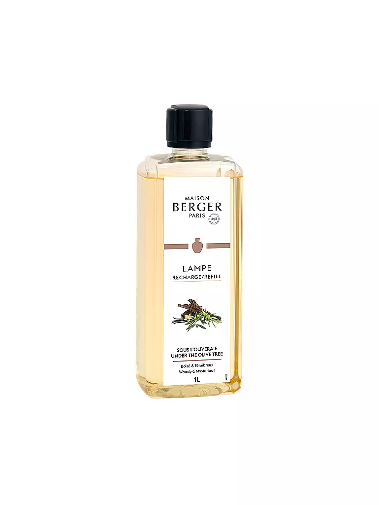 MAISON BERGER PARIS | Sotto l'Ulivo - Fragranza Lampe Berger 1000 ml | Trasparente