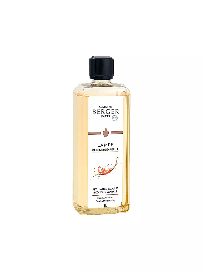 MAISON BERGER PARIS | Sprudelnde Lebensfreude - Fragranza Lampe Berger 1000 ml | Trasparente