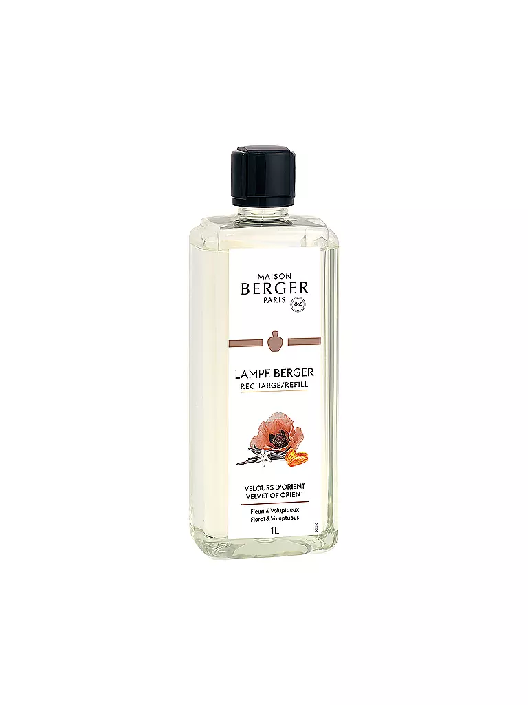 MAISON BERGER PARIS | Velluto d'Oriente - Fragranza Lampe Berger 1000 ml | Trasparente