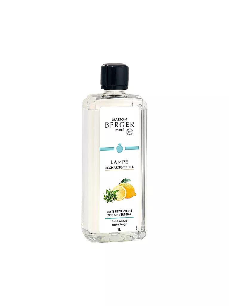 MAISON BERGER PARIS | Verbena al limone - Fragranza Lampe Berger 1000 ml | Trasparente