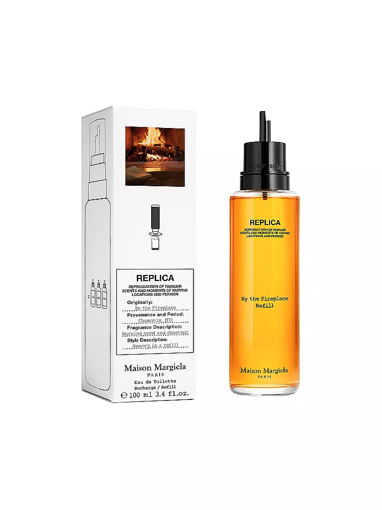 MAISON MARGIELA | Replica By The Fireplace Eau de Toilette 100ml Flacone di ricarica | Senza colore