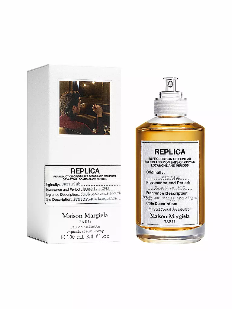 MAISON MARGIELA | Replica Jazz Club Eau de Toilette 100ml Ricaricabile | Senza colore