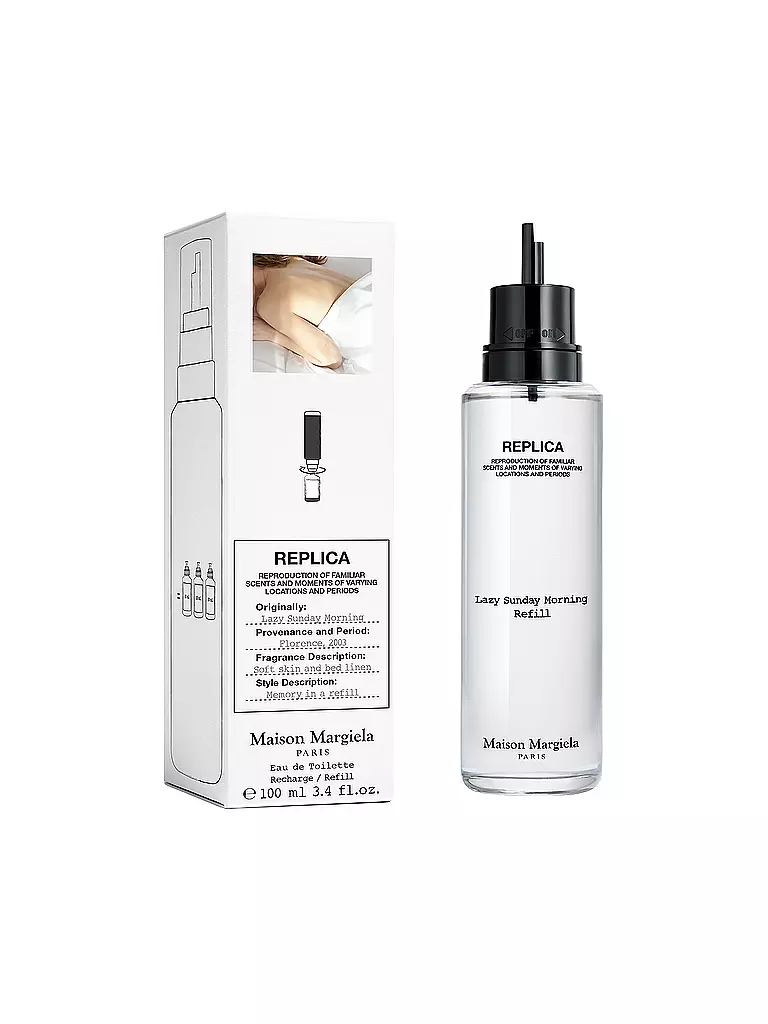 MAISON MARGIELA | Replica Lazy Sunday Eau de Toilette 100ml Flacone di ricarica | Senza colore